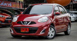 2019 NISSAN MARCH 1.2 E สีแดง AT