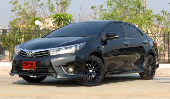 2014 TOYOTA ALTIS 1.8 ESport สีดำ AT full