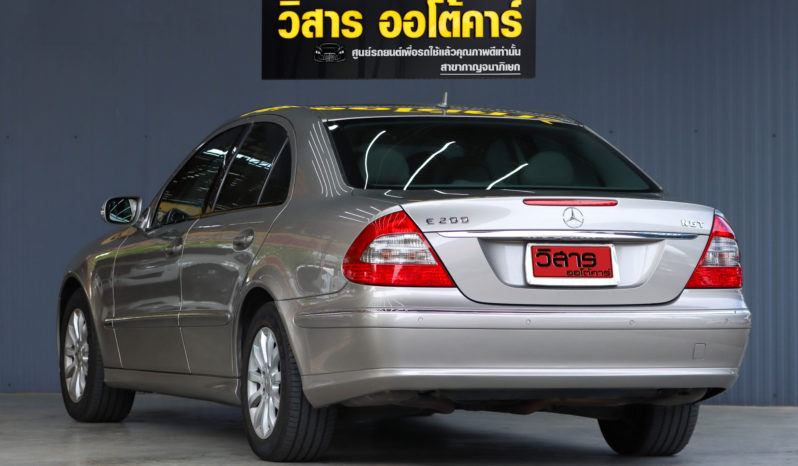 MERCEDES-BENZ E200 1.8 w211 NGT ปี2008 full