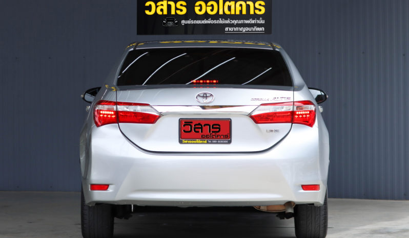 TOYOTA ALTIS 1.8 E ปี2016 full