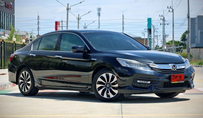 2017 HONDA ACCORD 2.0 HYBRID เกียร์ E-CVT สีดำ