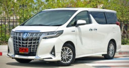 2019 TOYOTA ALPHARD 2.5 HYBRID E-FOUR สีขาว AT