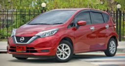 2019 NISSAN NOTE 1.2 V CVT สีแดง AT