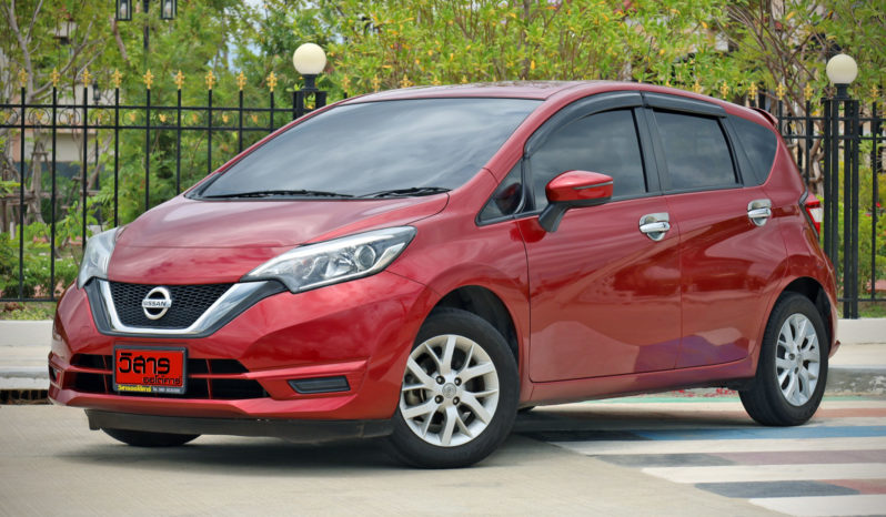 2019 NISSAN NOTE 1.2 V CVT สีแดง AT full