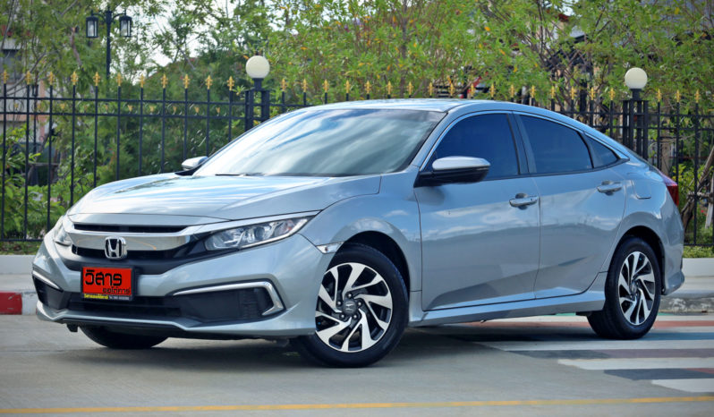 2019 HONDA CIVIC 1.8 E  เกียร์ CVT สีเทา