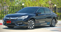 2017 HONDA ACCORD 2.0 HYBRID เกียร์ E-CVT สีดำ