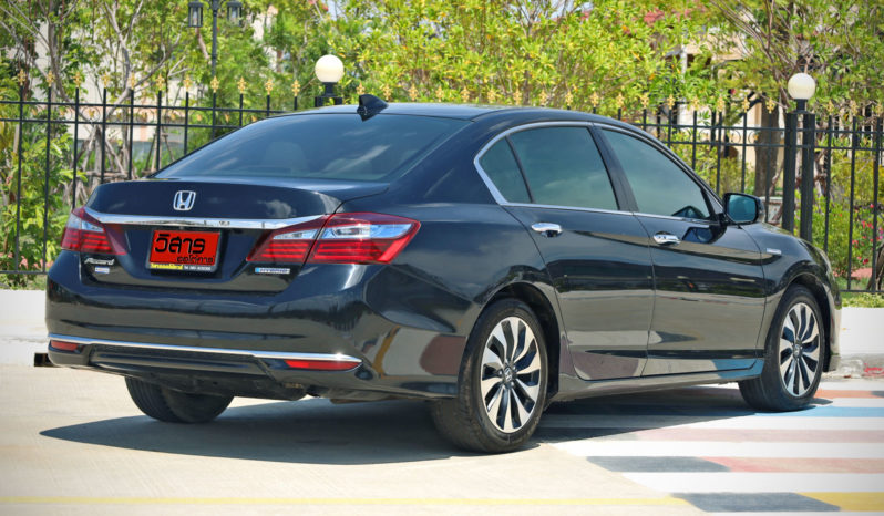 2017 HONDA ACCORD 2.0 HYBRID เกียร์ E-CVT สีดำ full