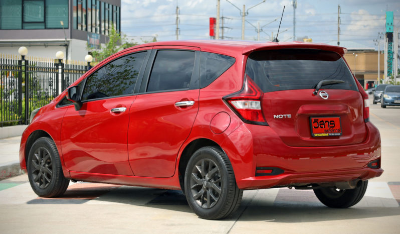 2017 NISSAN NOTE 1.2 V CVT สีแดง AT full